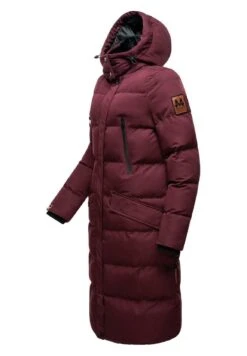 Marikoo Winterjas - Dark Red Melange -Marikoo 9d09d970de3645799fd042cf2ffaa175