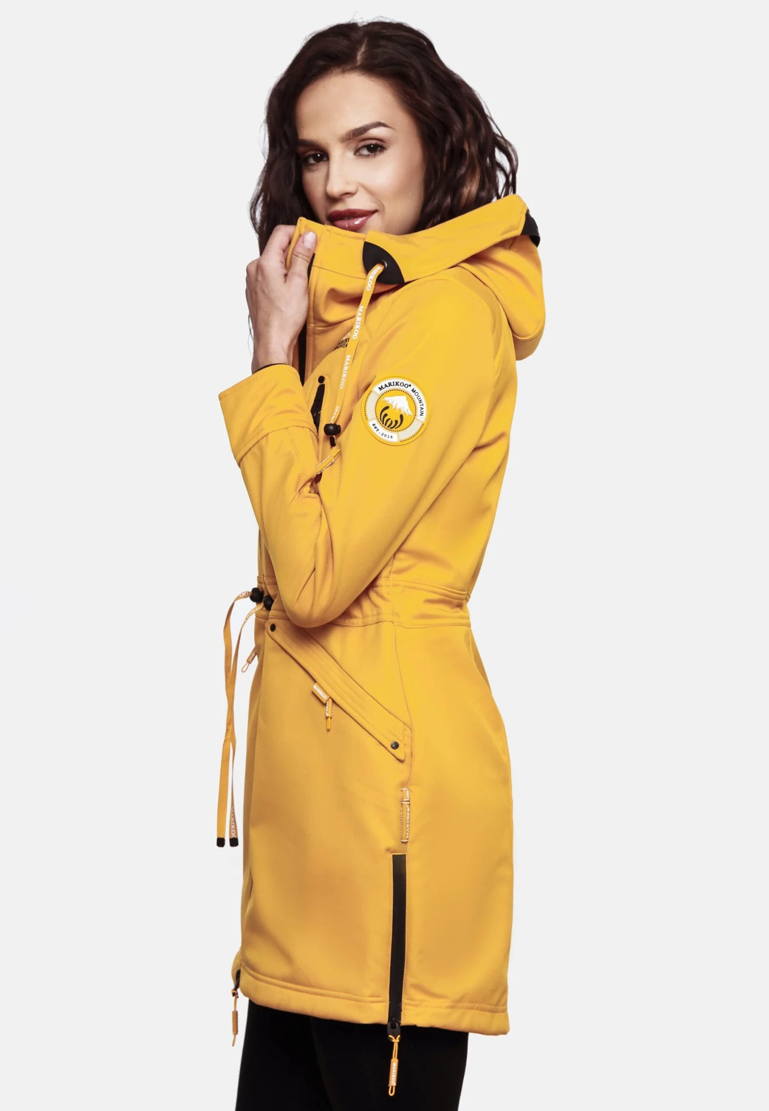Marikoo Racquelle - Parka - Amber Yellow 3 Marikoo Racquelle - Parka - Amber Yellow - Afbeelding 3