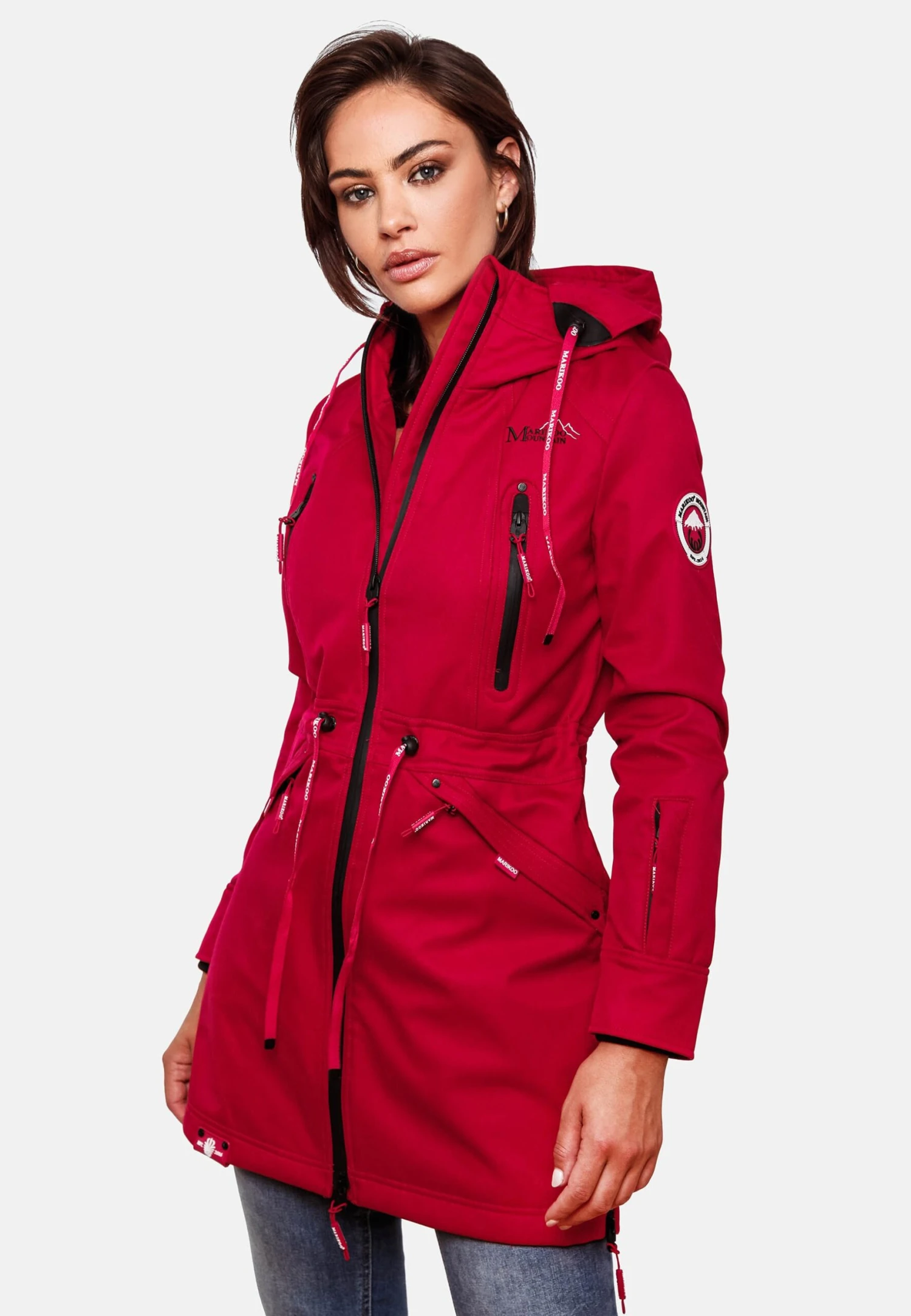 Marikoo Racquelle - Parka - Light Red 3 Marikoo Racquelle - Parka - Light Red - Afbeelding 3