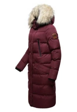 Marikoo Winterjas - Dark Red Melange -Marikoo a19efd24a8c646d4ac8a370105cd1390