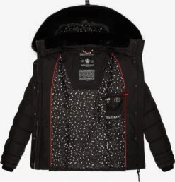 Marikoo Winterjassen Winterjas Qesraa Dames Zwart -Marikoo ae23e3bbd2646af03e849a84d64aa2bd