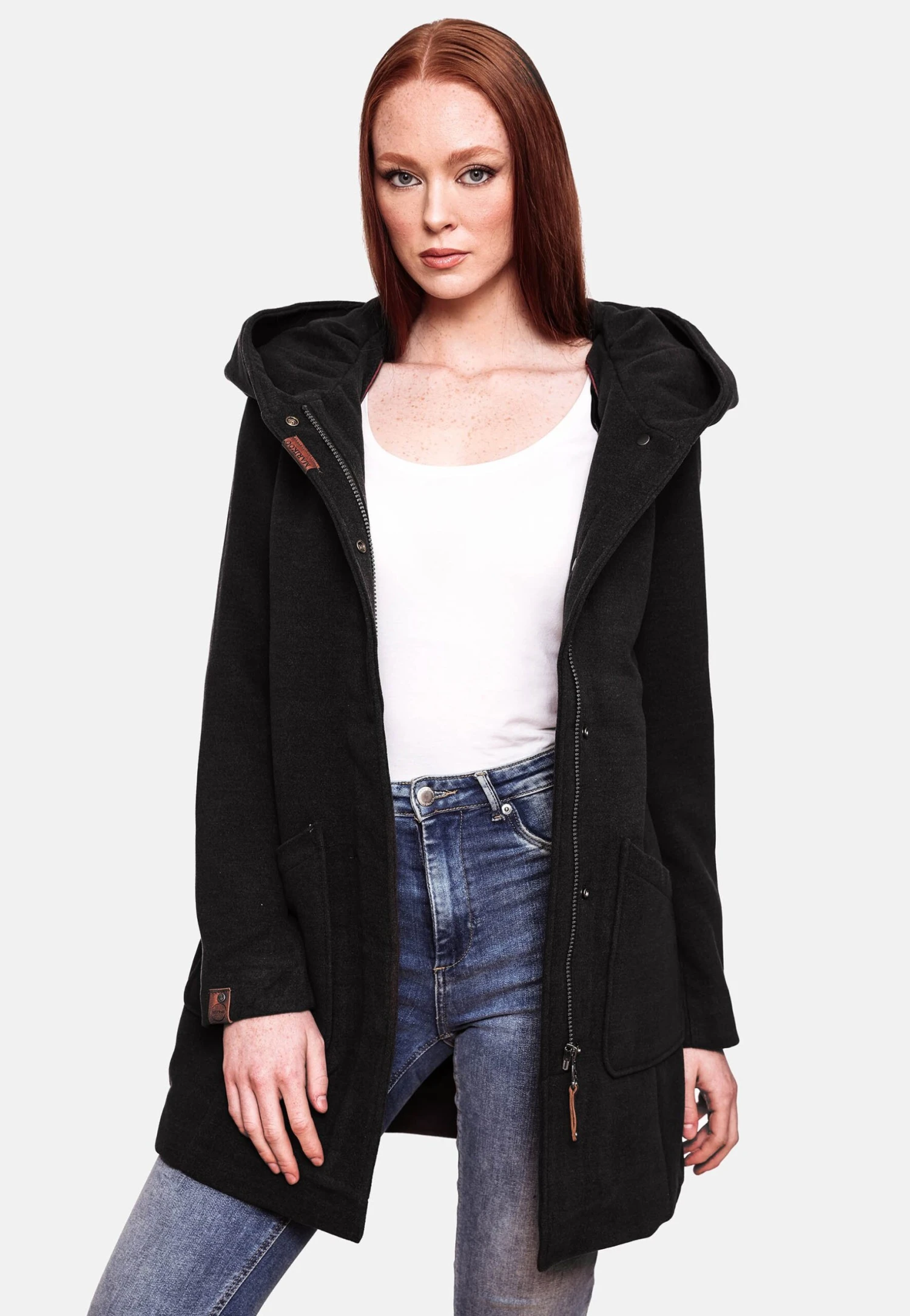 Marikoo Winterjas - Schwarz 3 Marikoo Winterjas - Schwarz - Afbeelding 3