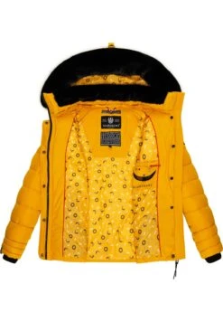 Marikoo Qesraa - Winterjas - Dark Yellow 11 Marikoo Qesraa - Winterjas - Dark Yellow -Marikoo b0f28b9e96314906a266eaeee5fcb995