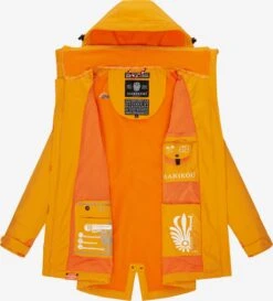 Marikoo Outdoor Jassen Functionele Jas Soulinaa Dames Safraan -Marikoo b5656234590c80e21875a60870a52a16