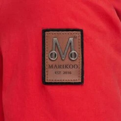 Marikoo Winterjassen Winterjas Bikoo Dames Rood -Marikoo b931de13ba86a7854423a9420a540c98
