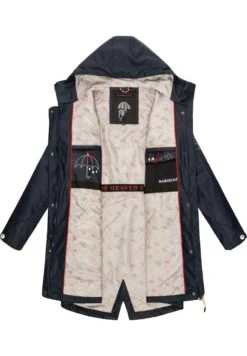 Marikoo Dancing Umbrella - Regenjas - Dark Blue -Marikoo ba30d352870843cf9cb0429c083ff1cd