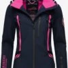 Marikoo Winterjassen Winterjas Dames Navy