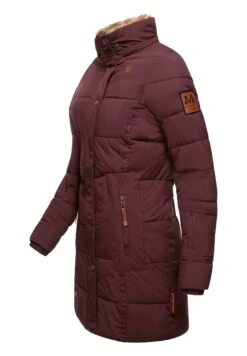 Marikoo Lieblings - Winterjas - Dark Red Melange -Marikoo c2289b7063914d0f9abc241c8de6837d