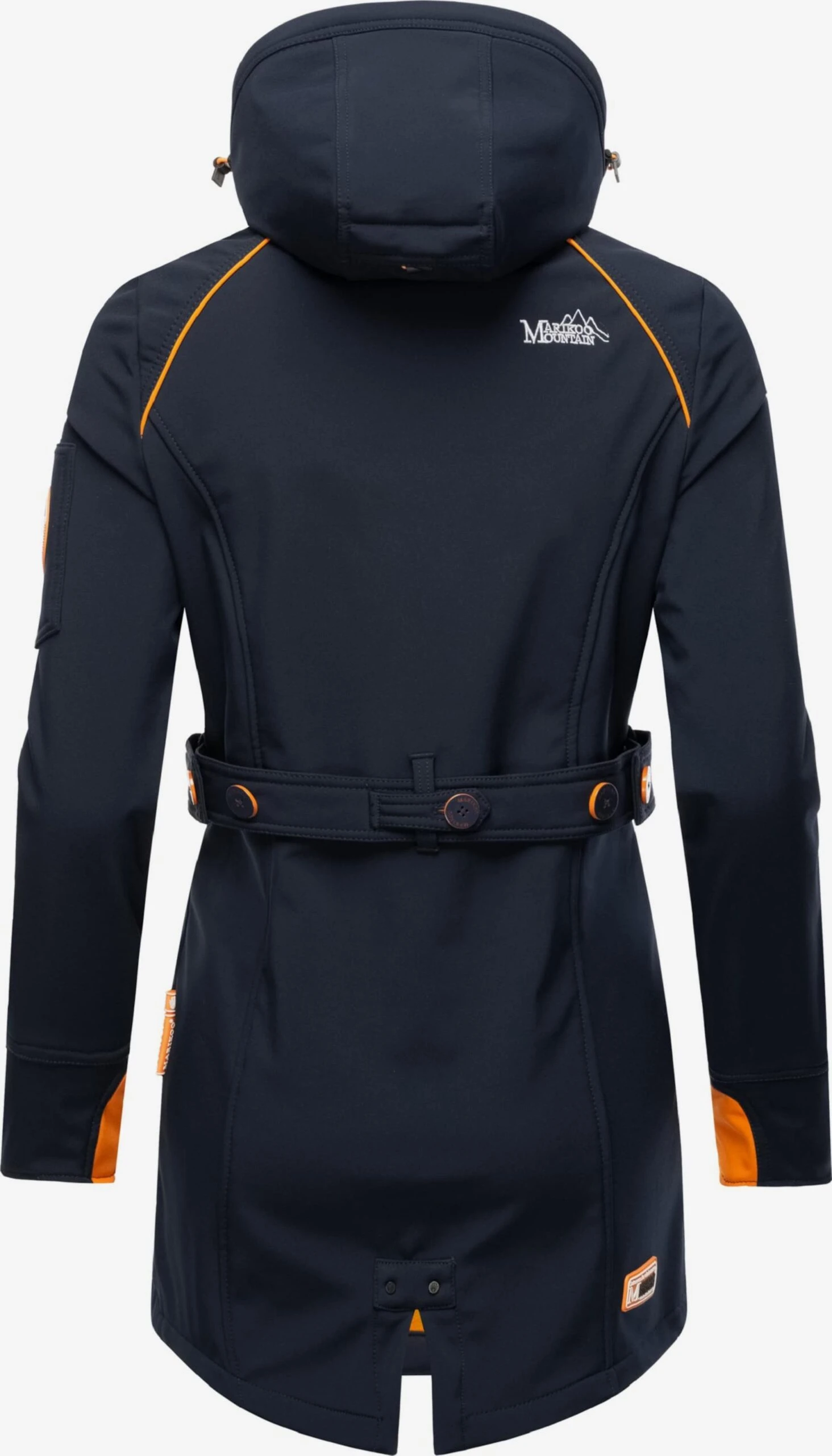 Marikoo Outdoor Jassen Functionele Jas Soulinaa Dames Navy 4 Marikoo Outdoor Jassen Functionele Jas Soulinaa Dames Navy - Afbeelding 4
