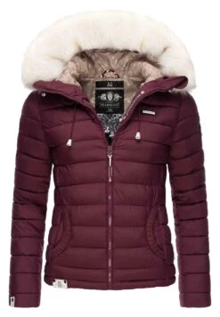 Marikoo Winterjas - Dark Red Melange 12 Marikoo Winterjas - Dark Red Melange -Marikoo c99148fdd787483bb72a18c29488f8c1