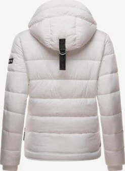 Marikoo Winterjassen Winterjas Taisaa Dames Wit -Marikoo ca7e95920cc2778db6e1d0aab485e1df