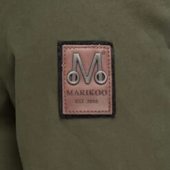 Marikoo Winterjassen Winterjas Bikoo Dames Kaki -Marikoo cc9629fe7edefda671844a408b43452c