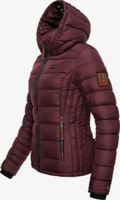 Marikoo Winterjassen Winterjas Lerikaa Dames Bordeaux -Marikoo ccaadb7f6490b91e3cb71bb850afa491