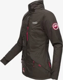 Marikoo Outdoor Jassen Functionele Jas Rabeaa Dames Antraciet -Marikoo cd95cdabc19492aa7f9c4120dd903ce3