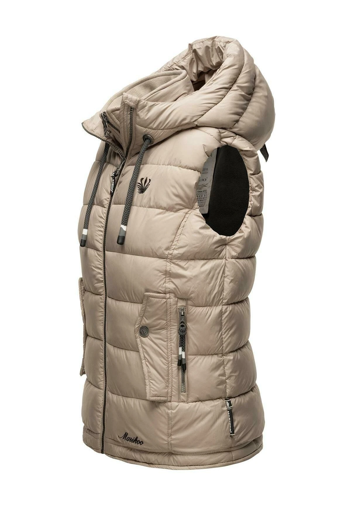 Marikoo Taisaa - Bodywarmer - Taupe 4 Marikoo Taisaa - Bodywarmer - Taupe - Afbeelding 4