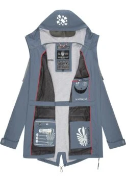 Marikoo Ulissaa - Regenjas - Dusty Blue -Marikoo d4fc0cf728264fe4bc2fac088760b13f