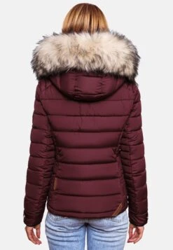 Marikoo Winterjassen Winterjas Lerikaa Dames Bordeaux -Marikoo d55a542f9837999fe96d71ffad630cec