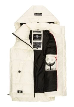 Marikoo Zarinaa - Bodywarmer - Offwhite -Marikoo d7bc9c46623e4a7cbaa6364dc133dfbe