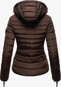 Marikoo Winterjassen Winterjas Amber Dames Donkerbruin -Marikoo dddca2876857c3628ee97d7d97701350