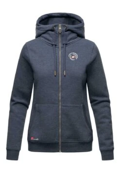 Marikoo Setsunaa - Sweater Met Rits - Dustybluemelange -Marikoo dfdc36d72d3b4bce9f4f8ac7bcd98a66