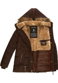 Marikoo Nekoo - Winterjas - Dark Choco -Marikoo e1576d21b0ad4a2d8c1927fbc035fd79