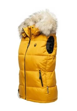 Marikoo Bodywarmer - Yellow -Marikoo e1c6b400be80492790ce5d6f0a16c55a