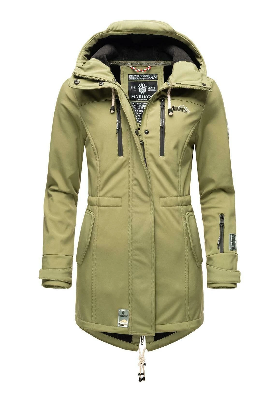 Marikoo Zimtzicke - Parka - Olive 1 Marikoo Zimtzicke - Parka - Olive