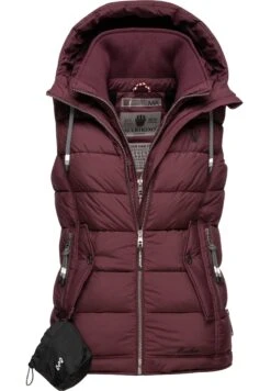 Marikoo Taisaa - Bodywarmer - Wine -Marikoo ea162c8d7d6c4849a290634fc4200b8c