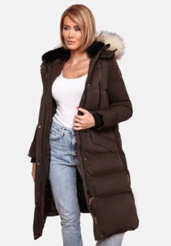 Marikoo Winterjas - Dark Choco -Marikoo eb1db9d8052643e196243beb61d881b6