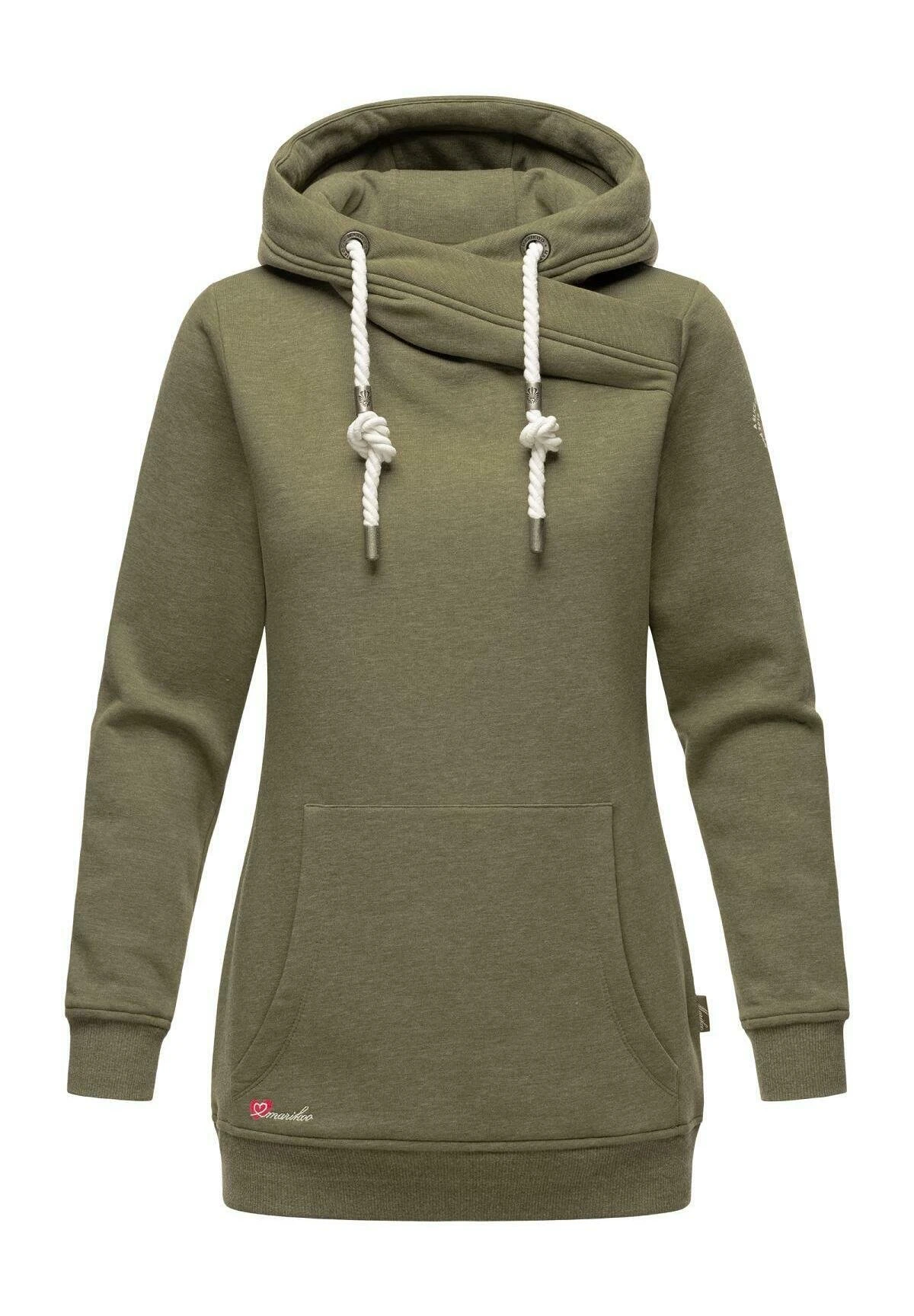 Marikoo Izuyaa - Hoodie - Dusty Olive Melange