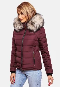 Marikoo Winterjassen Winterjas Lerikaa Dames Bordeaux -Marikoo ee0f6464340fe6d033cc735117544da9