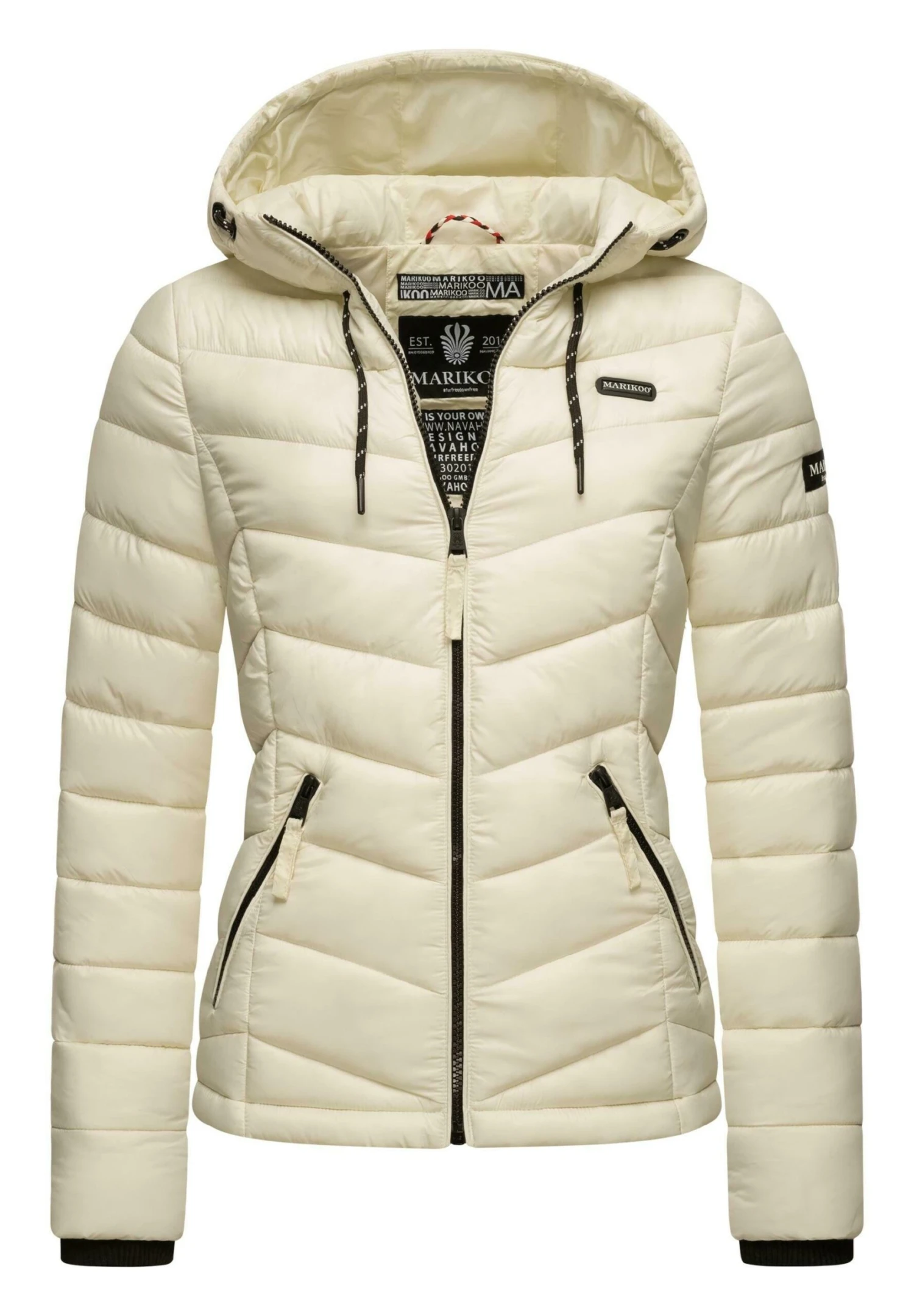 Marikoo Kuala - Jas - Offwhite 5 Marikoo Kuala - Jas - Offwhite - Afbeelding 5